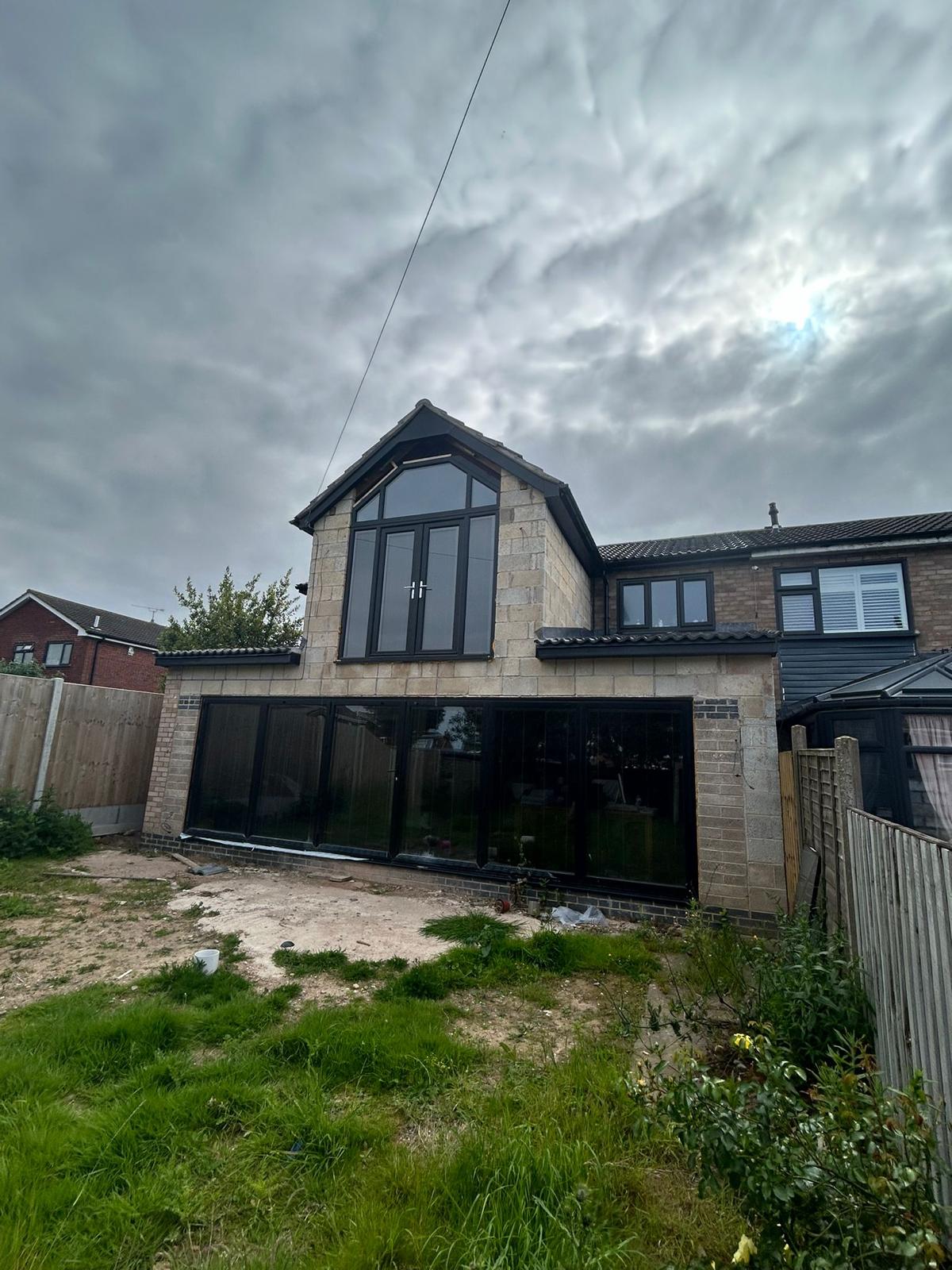 Before sand and cement render