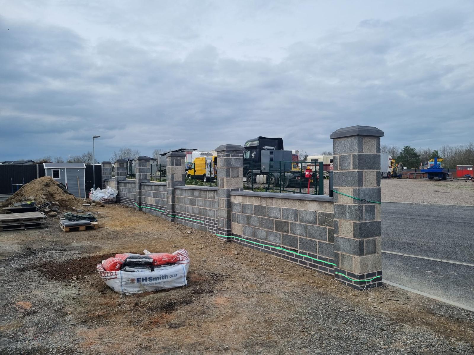 Before thin coat silicone render